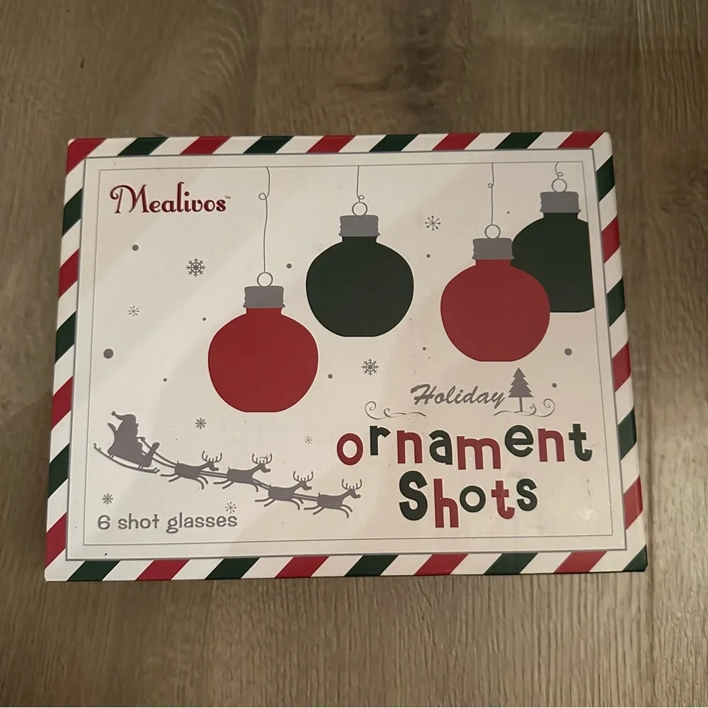 Ornament, shots glasses